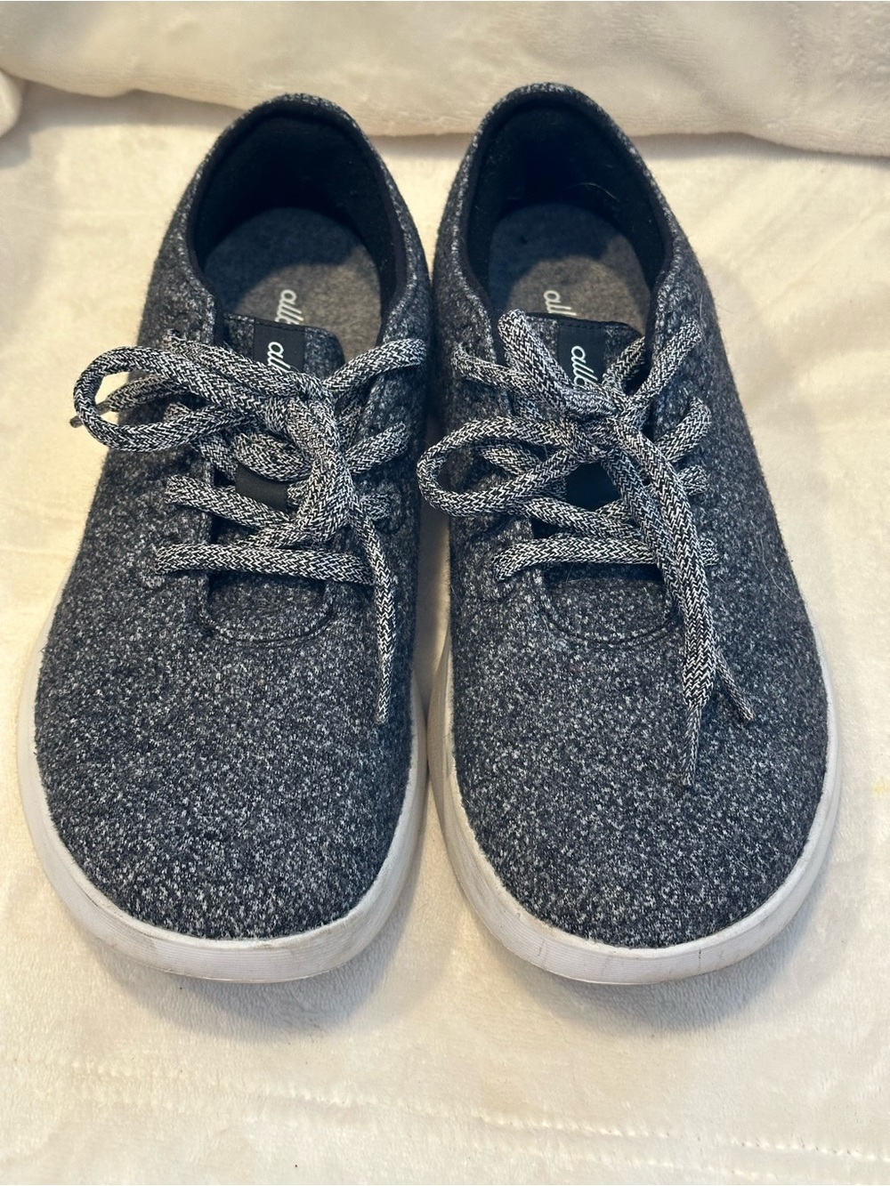 Allbirds Wool Runners Shoes Mens Size 9 Gray Merino Wool Casual Sneakers Preppy